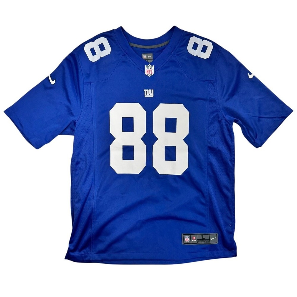 New York Giants Evan Engram 88 Nike On-Field Football Jersey Blue Mens Large
